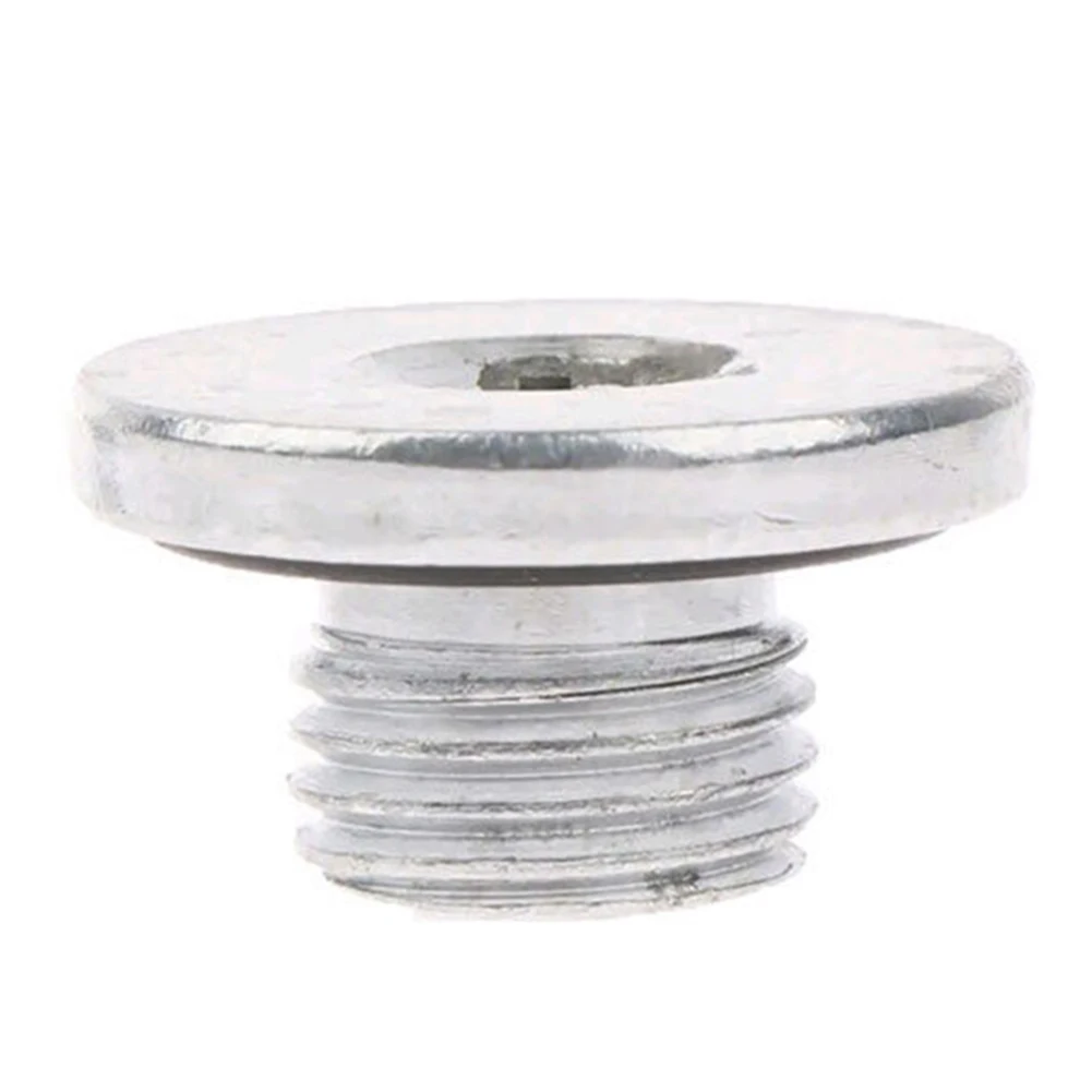 Long Lasting Performance X 1 5 Oil Drain Plug Sump For Opel Silver Tone Aluminium Alloy OE Number 90502556