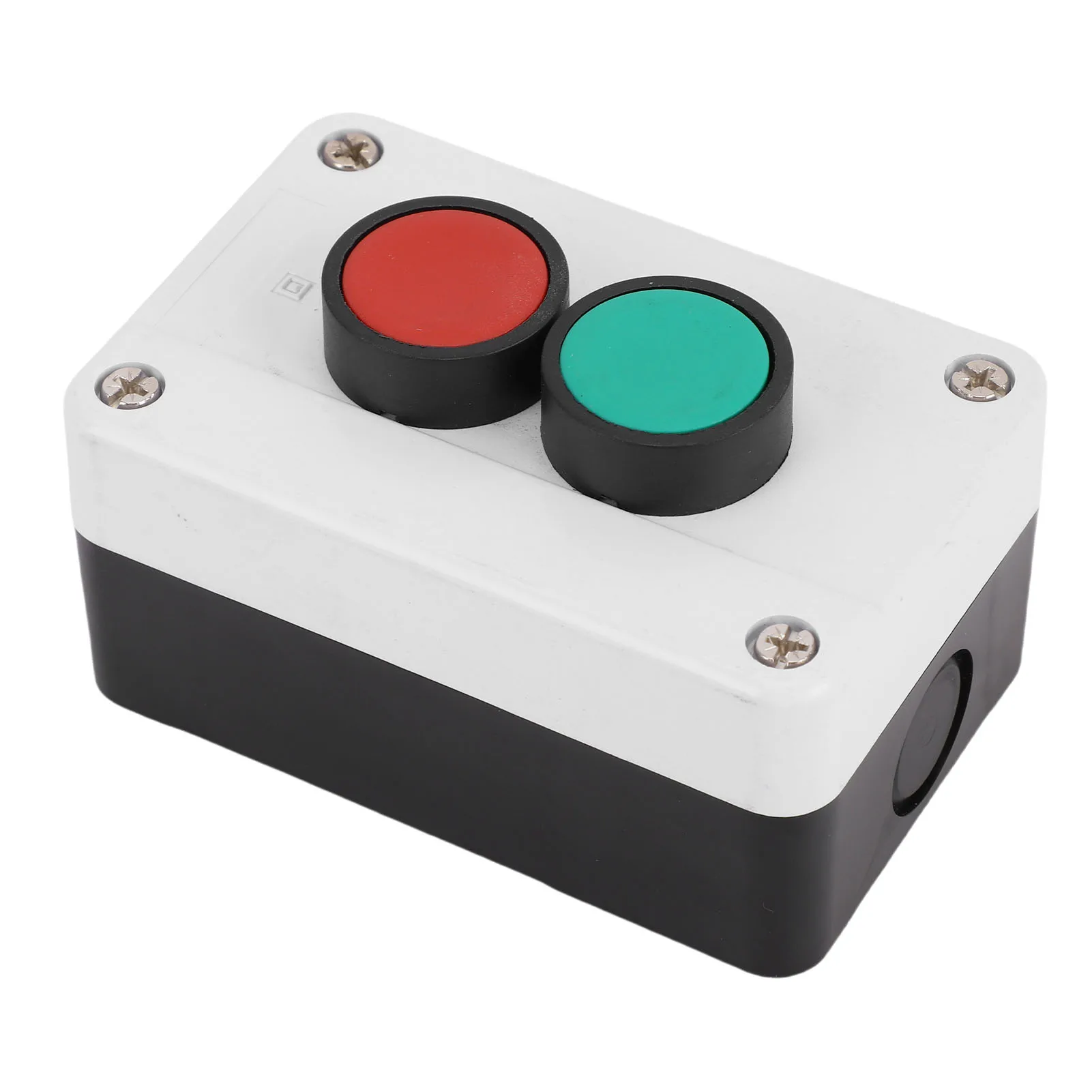 Momentary Push Button Switch Station NO Green NC Red IP65 Water Proof Start Stop Push Button Switch Box for Workshop