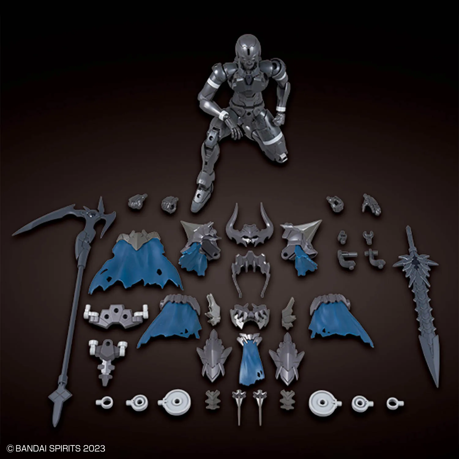 

Официально лицензированная фигурка BAIDAI 30 MINUTES FANTASY Necros Knight, аниме-модель для сборки, игрушка