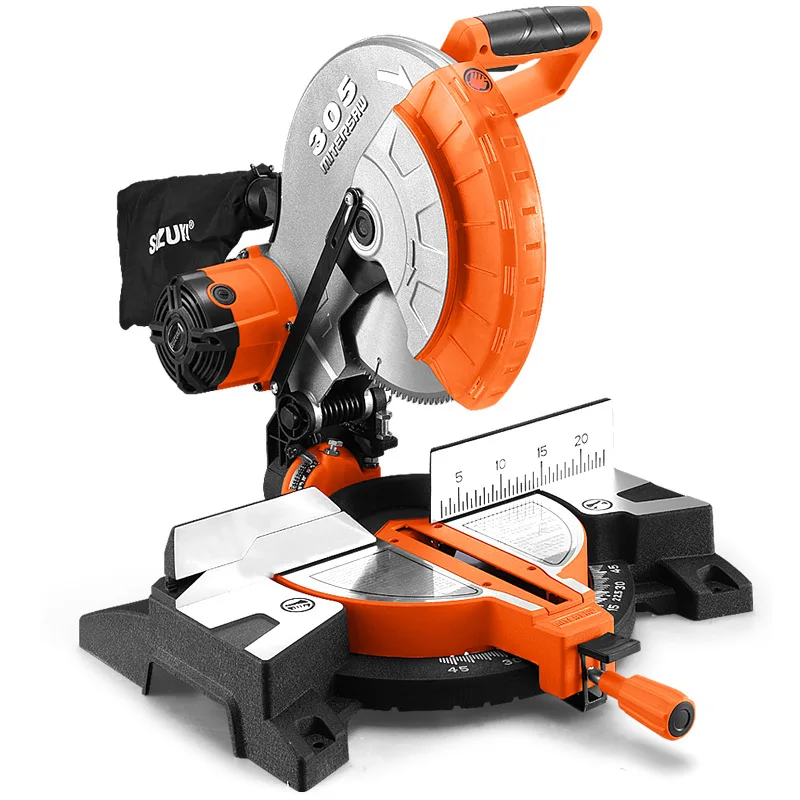 

Industrial Grade High Precision Aluminum Woodworking Cutting Machine 45 Degree Multi-function Bevel Saw