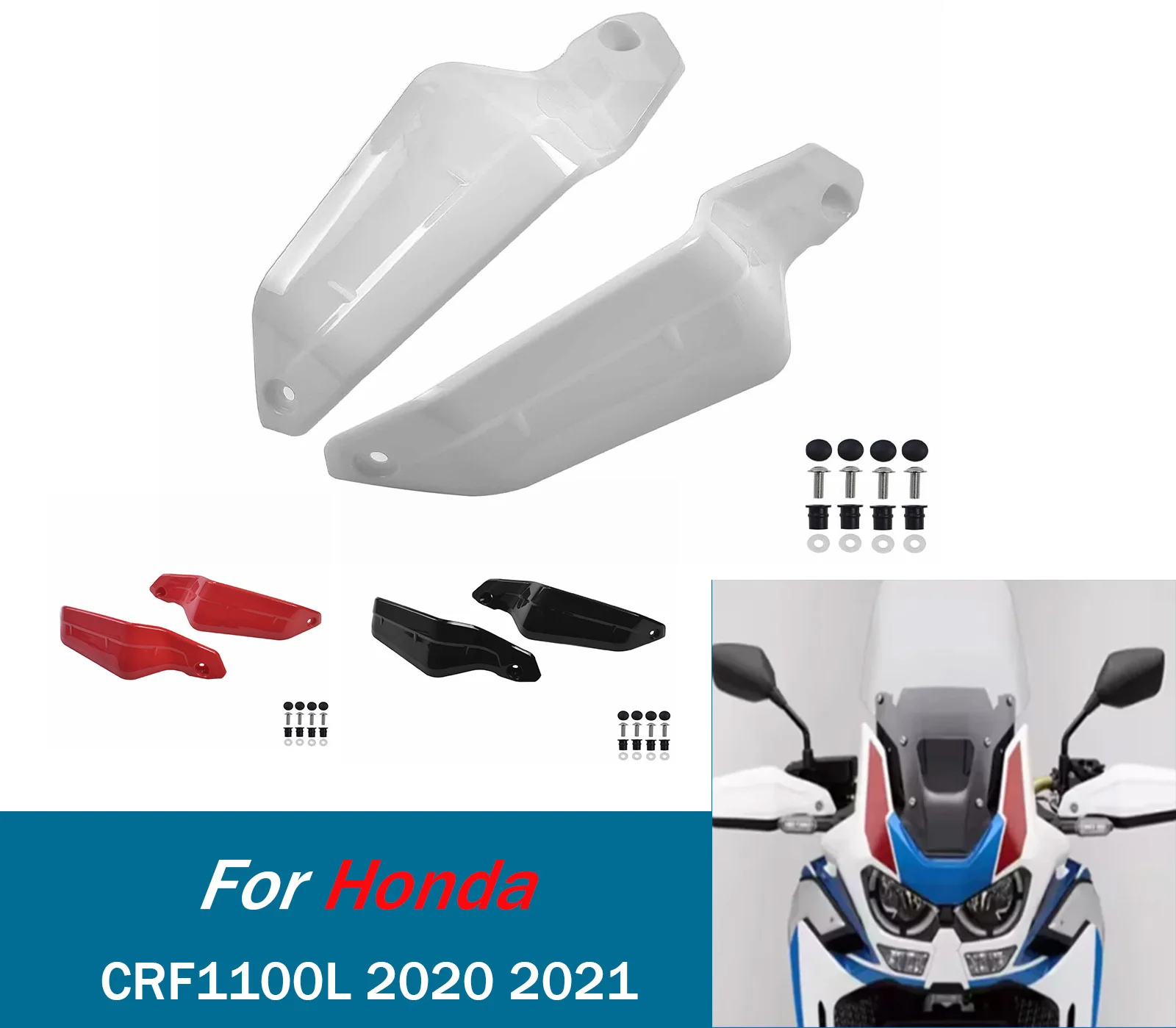 

Для Honda CRF1100L 2020-2021 новая спортивная защита для рук, защита для рук мотоцикла, дефлекторы, аксессуары ﻿ ﻿