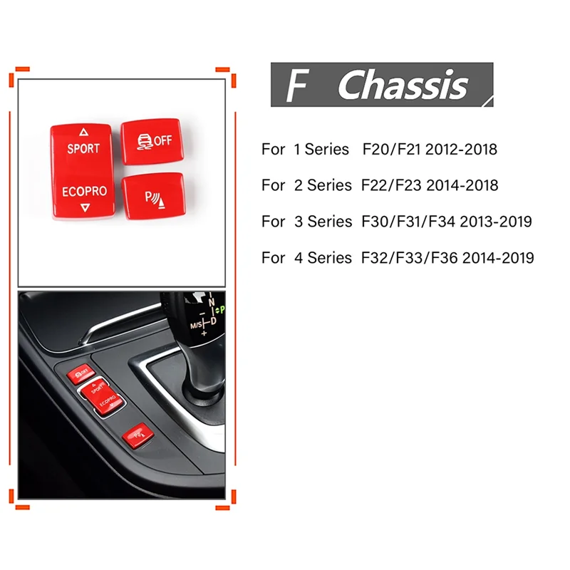 

Center Console Switch Button Switch Button Sensor Switch For BMW 1 2 3 4 Series F20 F21 F22 F23 F30 F31 F34 F35