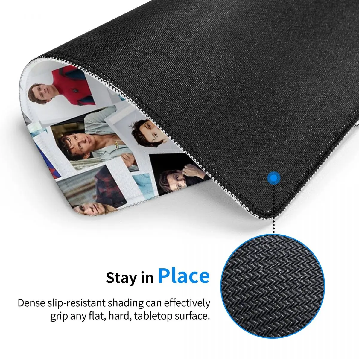 Tom Holland Mouse Pad Computer Keyboard Mouse Mat Gaming Laptop Desk Mat Office Table Mats