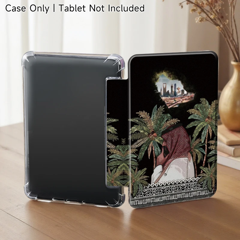 

Transparent Soft TPU Bottom Shell Case,for New Kindle 10/11/12th, Kindle Paperwhite5,sleep/wake,protection cover,durable leather