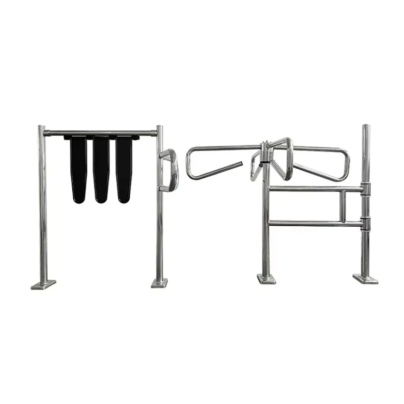 Best Selling Supermarket Equipment Rotating Entrance and Exit Gate Mechanical Turnstile