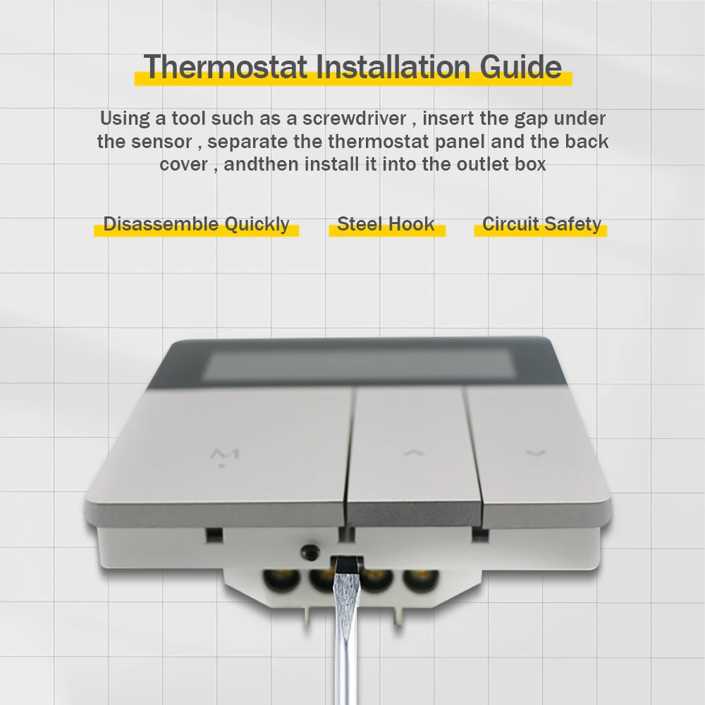 Tuya WiFi Smart Thermostat Elektrische Boden Heizung TRV Wasser Gas Kessel Temperatur Stimme Fernbedienung für Google Home Alexa