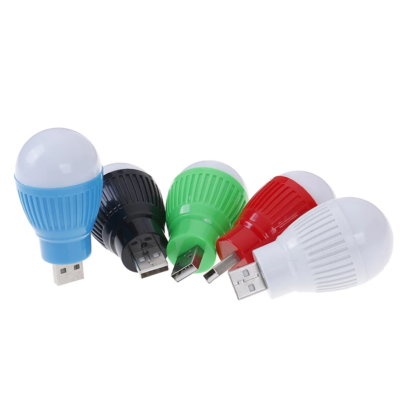 Mini Portable USB LED Lamp 5V 5W Super Bright Book Light Reading Lamp for Laptop PC Computer Room LED Bulb Outdoor Book Lighting