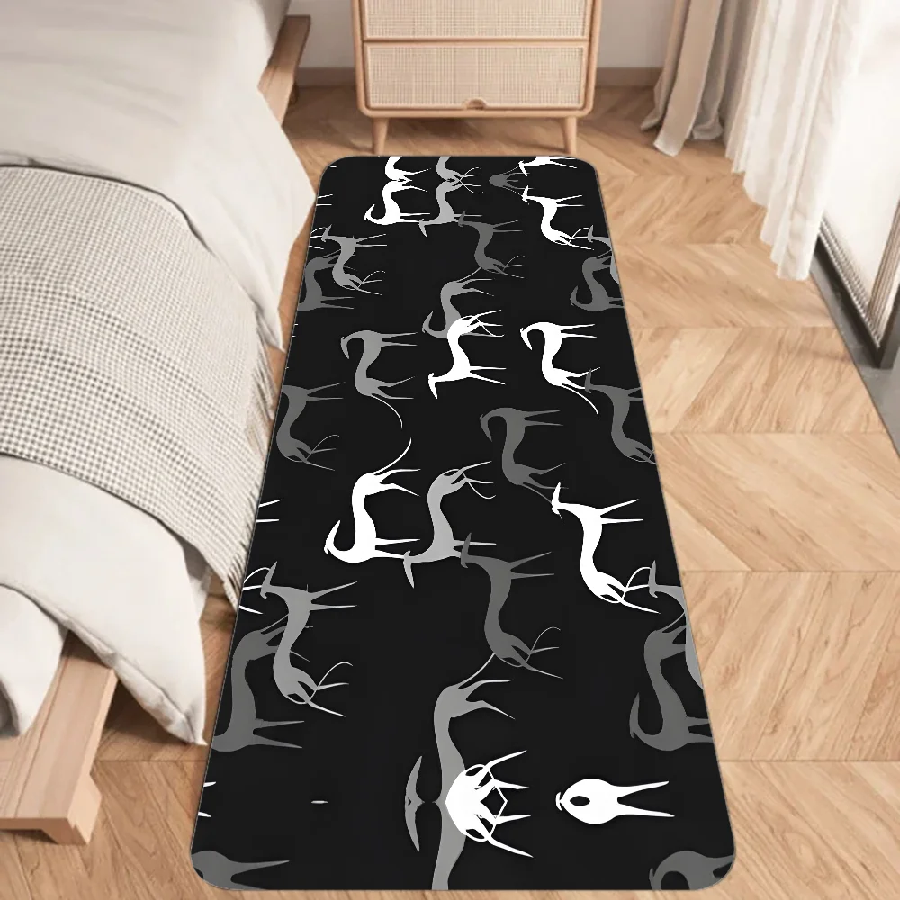 Greyhound Whippet Dog Doormat Floor Mat Graphic Printed Flannel Doormats for Bathroom Kitchen Entrance Carpet Home Decor