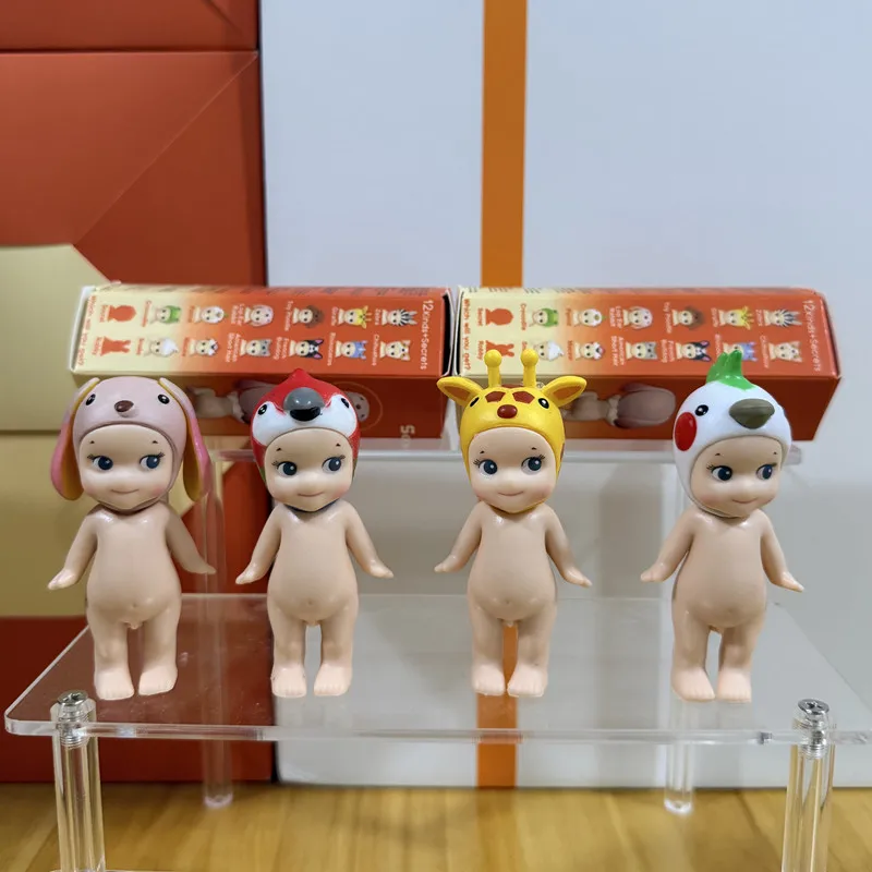Niedliche Engel-Blindbox-Tierfiguren – Anime-Figuren – Stehende Puppen für Zimmer- oder Bürodekoration – Geburtstags- und Weihnachtsgeschenke – Detail 7