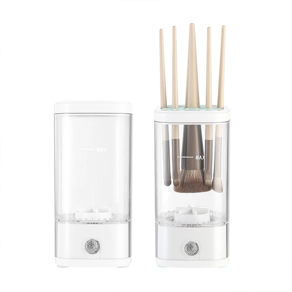 Automatic makeup brush cleaning machine with USB cable, spinning makeup brush cleaning machine, deep makeup brush