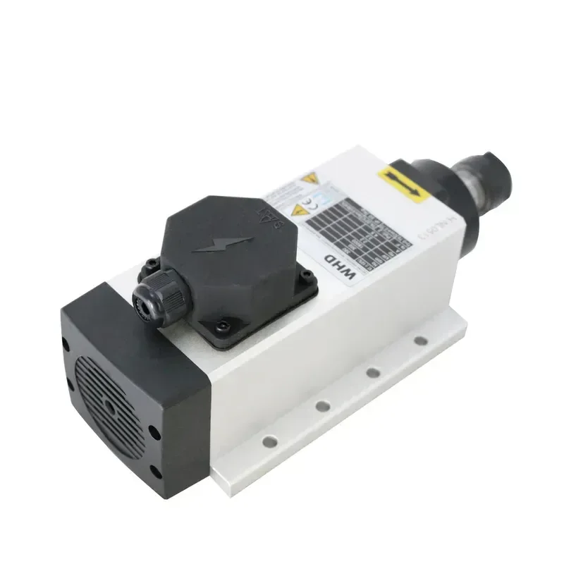 WHD STF36-110B-2.2-ER20 HOT SALE Spindle Motor 2.2kw Air Cooled Square CNC Router Machine Spindle Square Shaped Spindle Er20