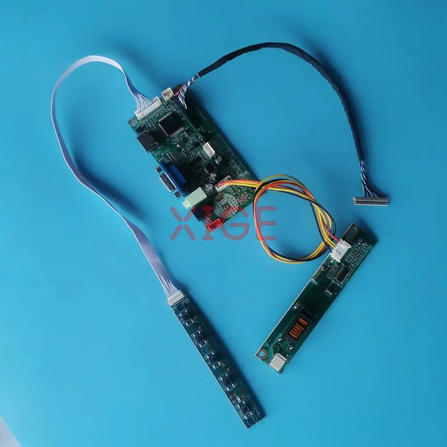 

LCD Screen Drive Controller Board Fit LTN121X1 LTN121XA LTN121XU LTN121XJ 1-CCFL 1024x768 20 Pins LVDS VGA+HDMI 1024*768 DIY Kit