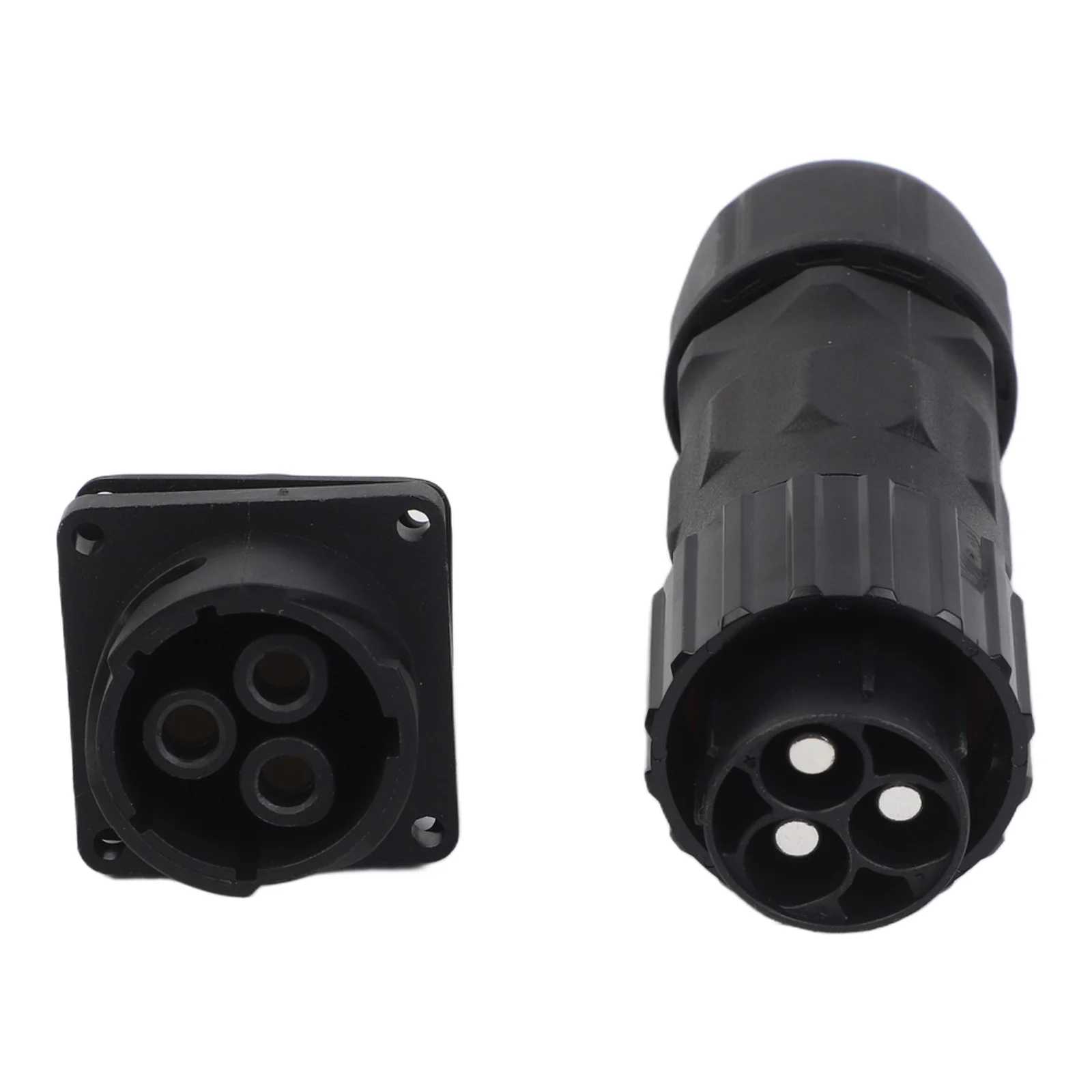 3pin 80A 600V aviation connector with waterproof IP67 quick connect design for energy storage power output input applications
