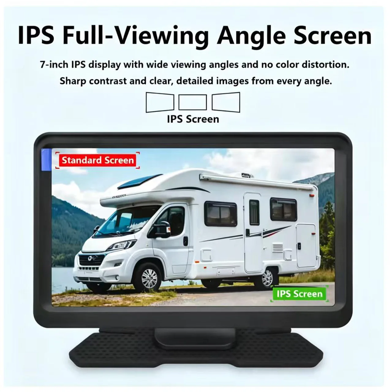AHD Automotive Brake Light HD Reversing Camera for VW Crafter MK2/MAN TGE 2017-Now Van Reverse Camere with 7 Inch Monitor