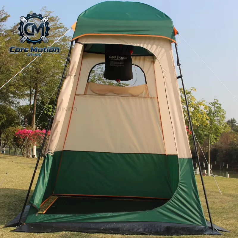 Thick Warm Ice Fishing Tent for 1-2 People Waterproof Oxford Cloth Outdoor Winter Cold Weather Fishing Shed