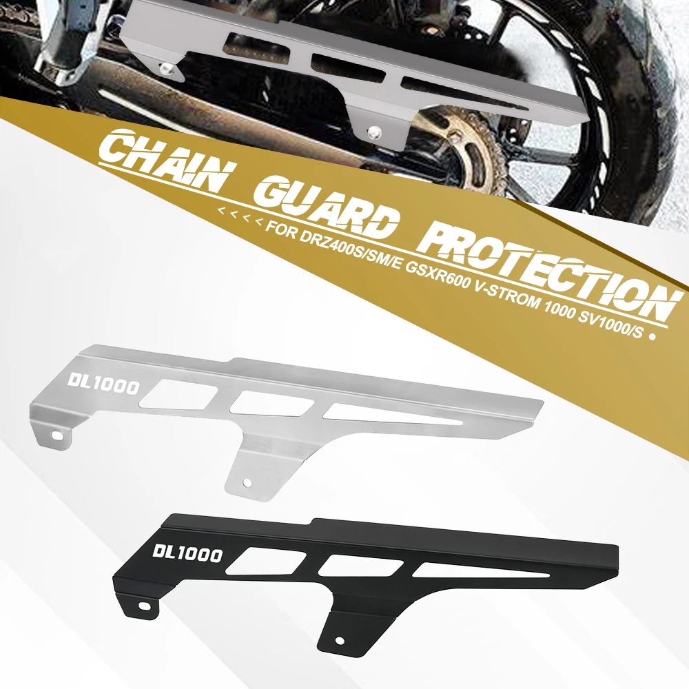 

Motorcycle Accessories Rear Drive Chain Guard Guide Cover Protector For Suzuki DR-Z DRZ400 S/SM/E V-STROM 1000 DL1000 SV1000/S