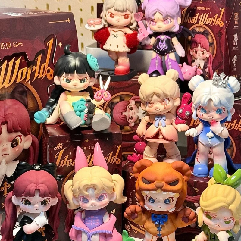 Подлинная слепая коробка Dora 6-го поколения, идеальная серия World, модные игрушки, милые загадочные коробки, фигурки кукол, коллекционные подарки на Хэллоуин