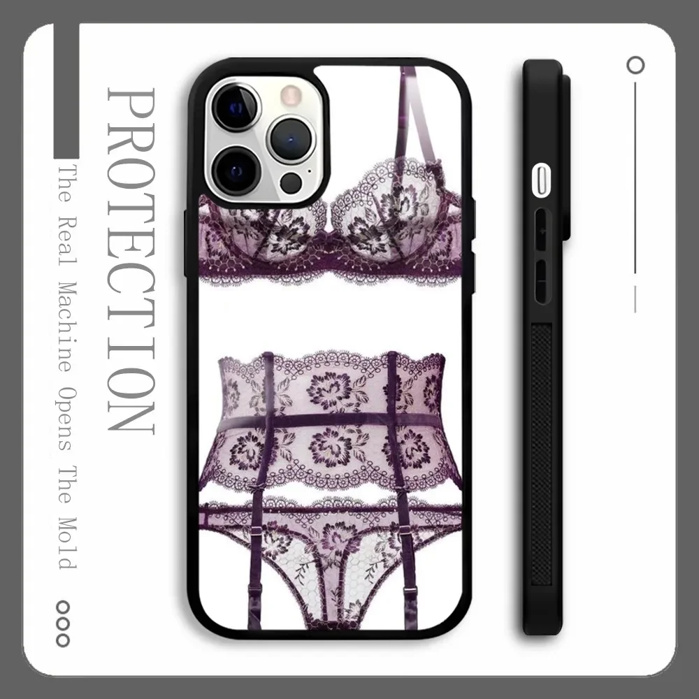 Underwear Sexy Funny Pattern Phone Case For IPhone 16 15 14 13 Pro Max Plus Mini Magsafe Mirror Wireless Magnetic Cover