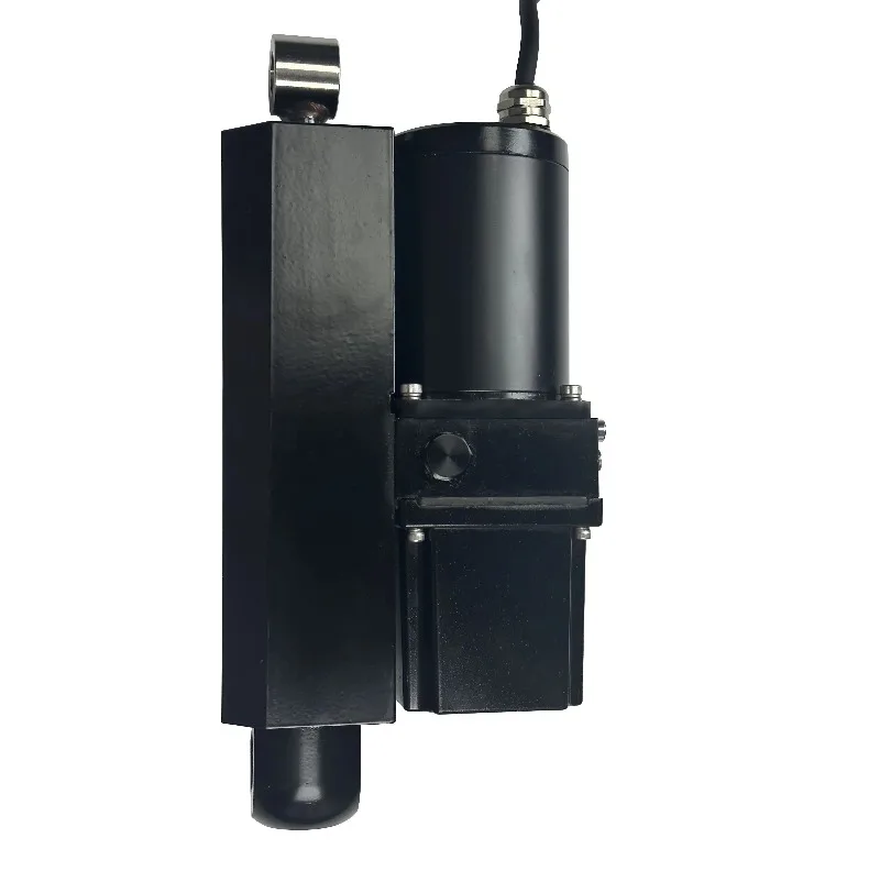 1.2TJacking Force 150mm Stroke 12V-48V Push Rod Underwater Marine Industrial Electric Hydraulic Linear