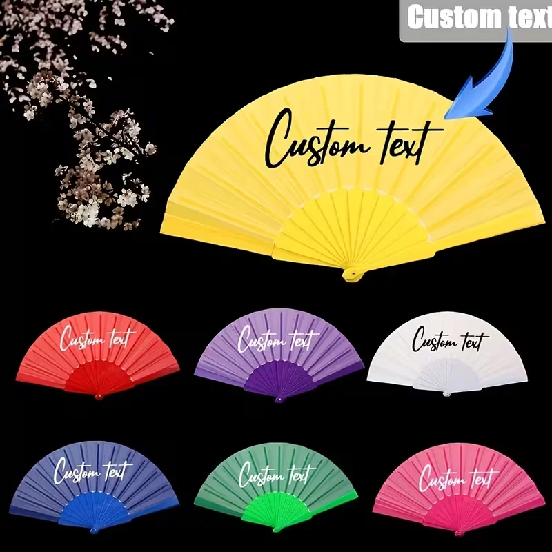 18 Sets Include (18 Fans + 18 Mesh Bags + 18 Cards) Personalized Colorful Fans, Customized Name Art Fonts, Customize Your Own Unique Fan, Perfect as a Thoughtful Gift for Yourself, Friends, Family, Mom and Dad, the Best Choice for Mother's Day, Father's Day, Christmas, Birthday, and Wedding Gifts
