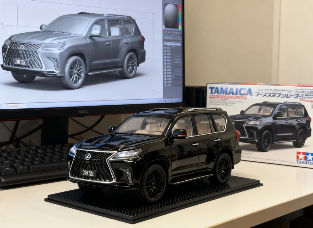 

Большой 1:18 Lexus LX570 внедорожник из металлического сплава, литая под давлением модель автомобиля, детская игрушка, детский подарок, подарок на день рождения для мальчиков