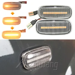 For Audi A2 A3 8L A4 B5 A6 4B C5 A8 4D TT 8N Led Dynamic Side Marker Turn Signal Light moving Sequential Blinker Light 2Pcs