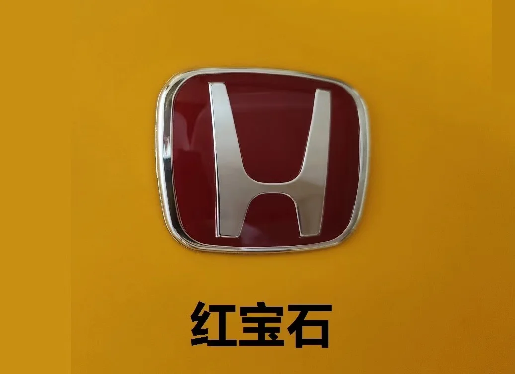 حار الاكريليك عجلة توجيه سيارة شعار لهوندا سيفيك أكورد مدينة CRV اليشم صالح أوديسي الهجين H-ملصق التعديل الداخلي