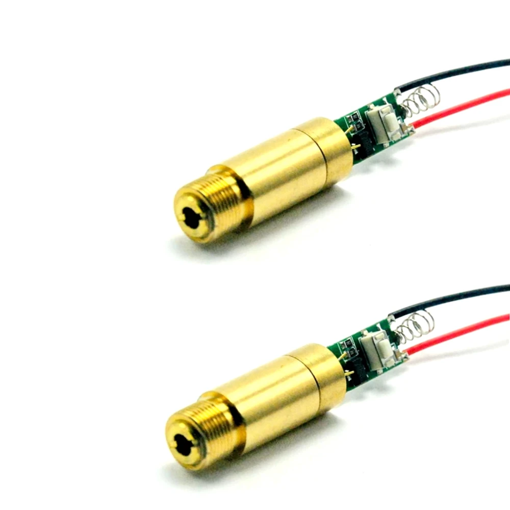 2 Pieces Industrial / LAB 532nm 50mw Green Laser Diode Dot Module Green Light Locator