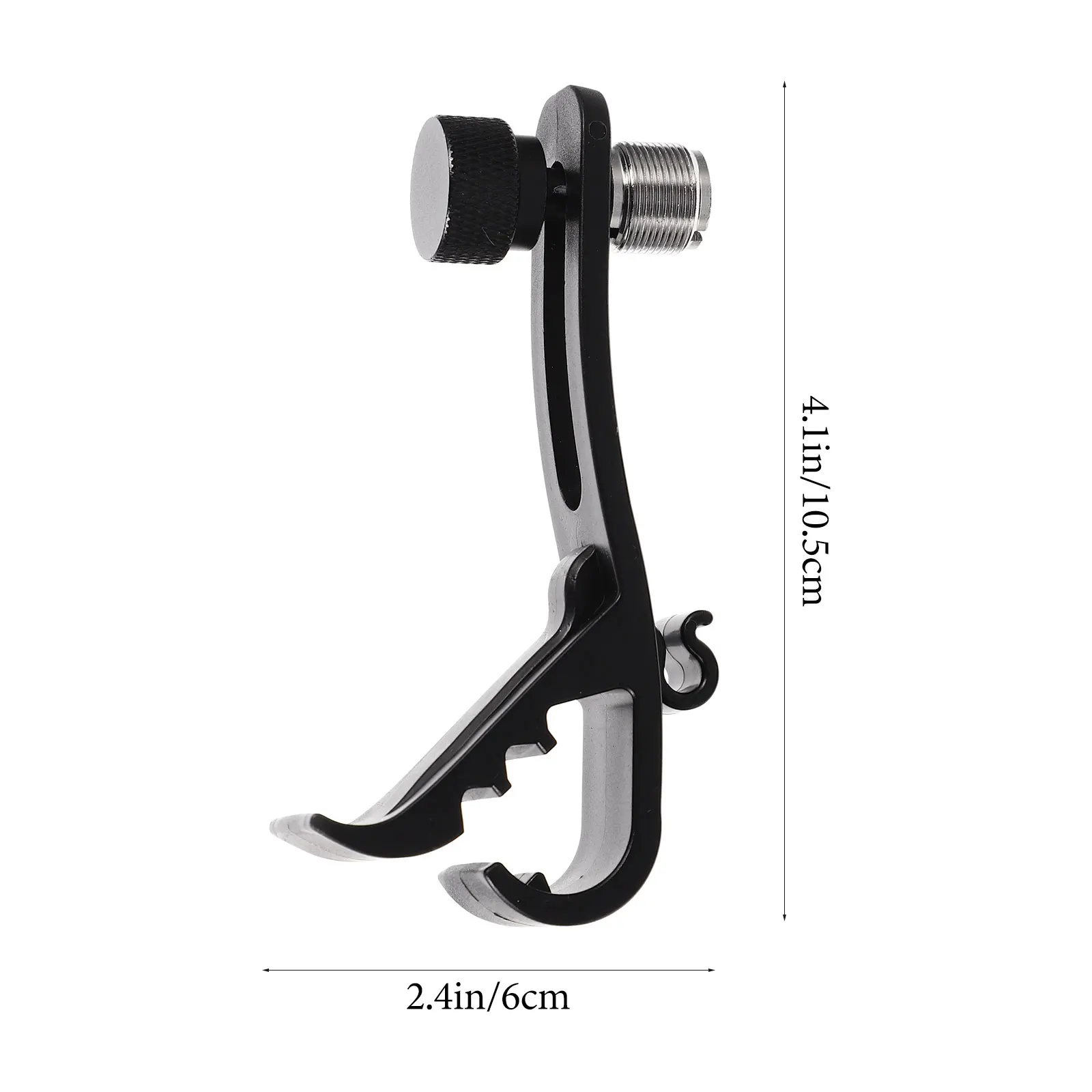

4pcs Drum Clamp Shockproof Plastic Drum Clips Holder Kit Anti Shock Microphone Clip Fixing Snare Rim Mounting