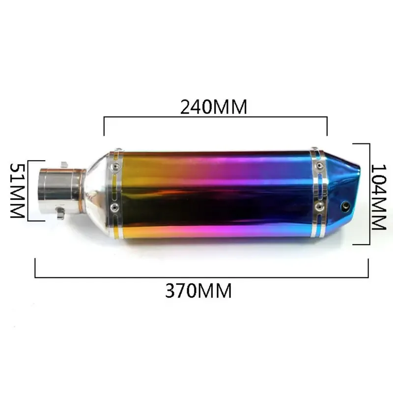 

Universal Motorcycle Exhaust Pipe Muffler Silencer Escape Moto DB Killer For YAMAHA SUZUKI KAWASAKI HONDA