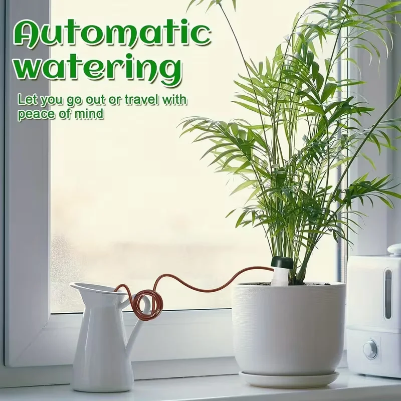 6pcs Automatic Indoor Plant Watering System Balcony Irrigation Self-Watering Planters for Potted Plants Water-Storing Plant Care