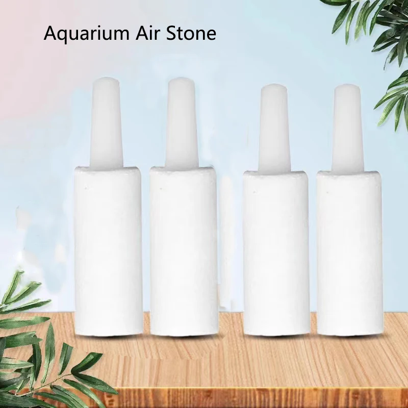 Akwarium Mini Okrągła Mineralna Bańka Kamień Powietrzny Staw Pompa Akwarium Aerator Napowietrzanie Hydroponiczne Tlen Airstone Akcesoria 5szt