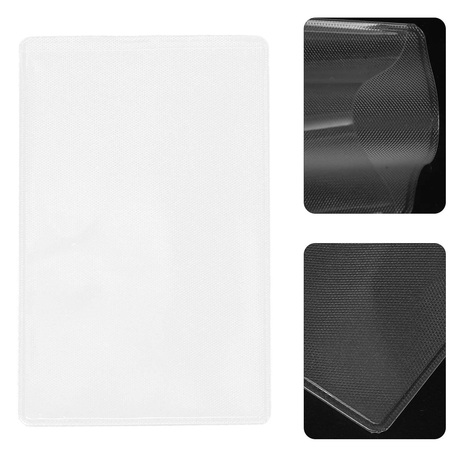 

5 Pcs Business Cards Protective Case Protector Cover Plastic Sleeves Clear Credit Holder Hard Covers for Debit Transparent
