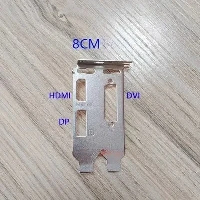 I/O Shield Back Plate Blende for GTX 1650 LP Graphics Card Baffle Bezel Blank Bracket