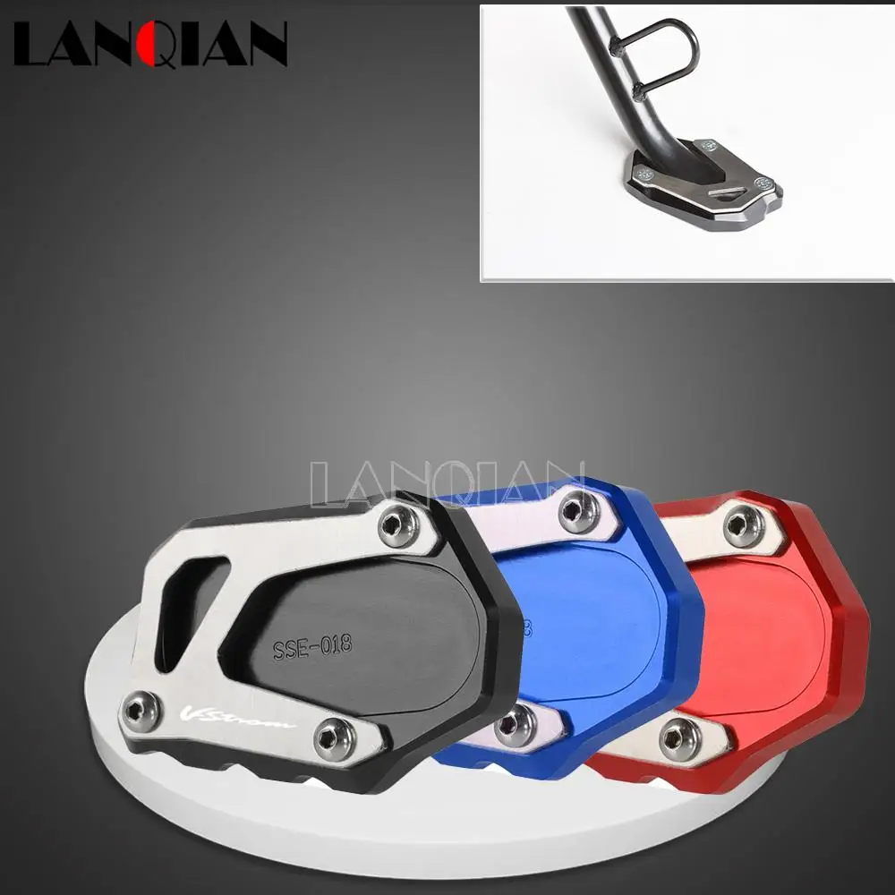 

Для Suzuki V строчка 1050 1050XT 1000 1000XT vоткрытый мотоцикл с подставкой с боковой подставкой увеличивающие удлинительные накладки