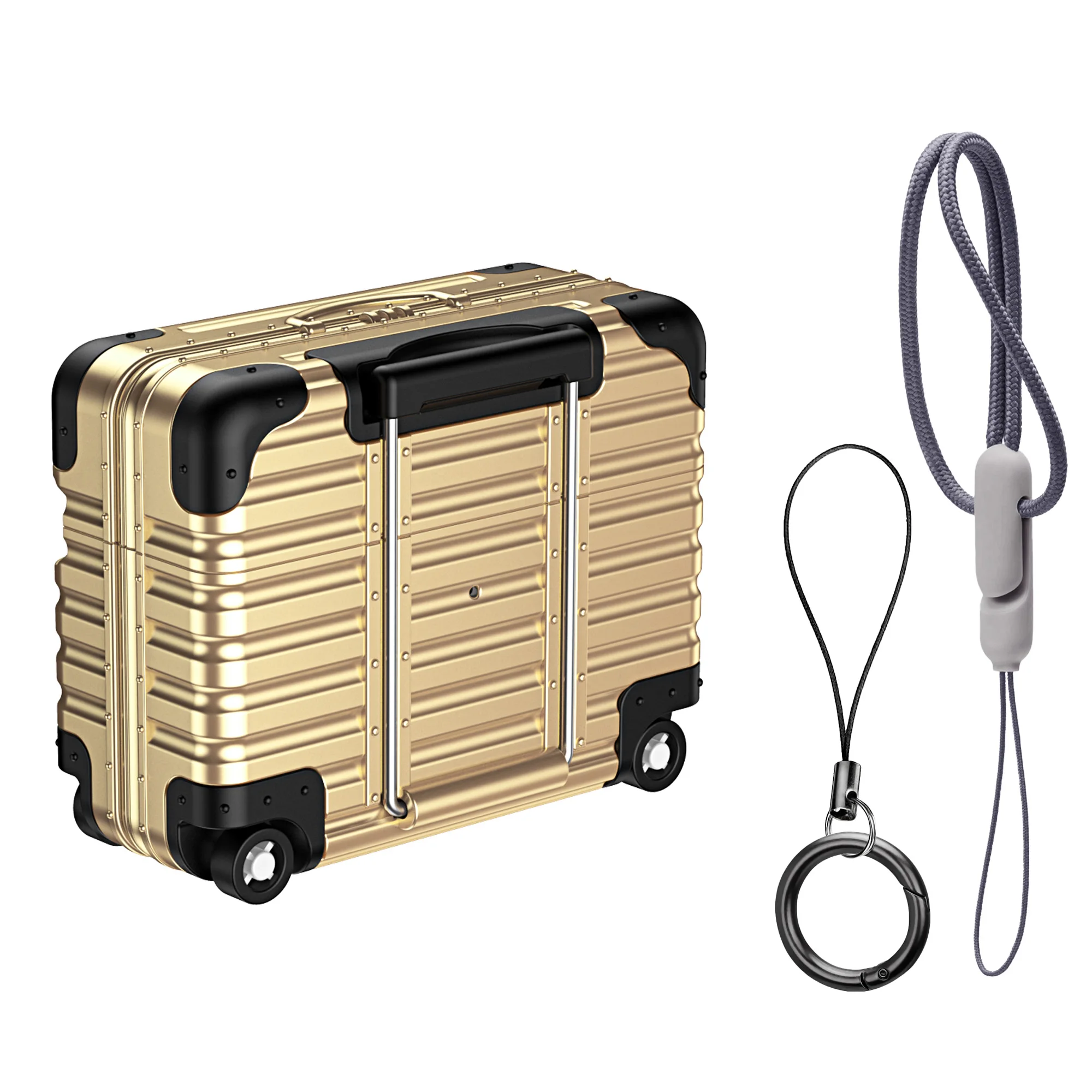 For AirPods Pro 3 Protective Case, With Lanyards and Phone Stand Function, Hard Protection Case for Apple AirPods Pro3 Case