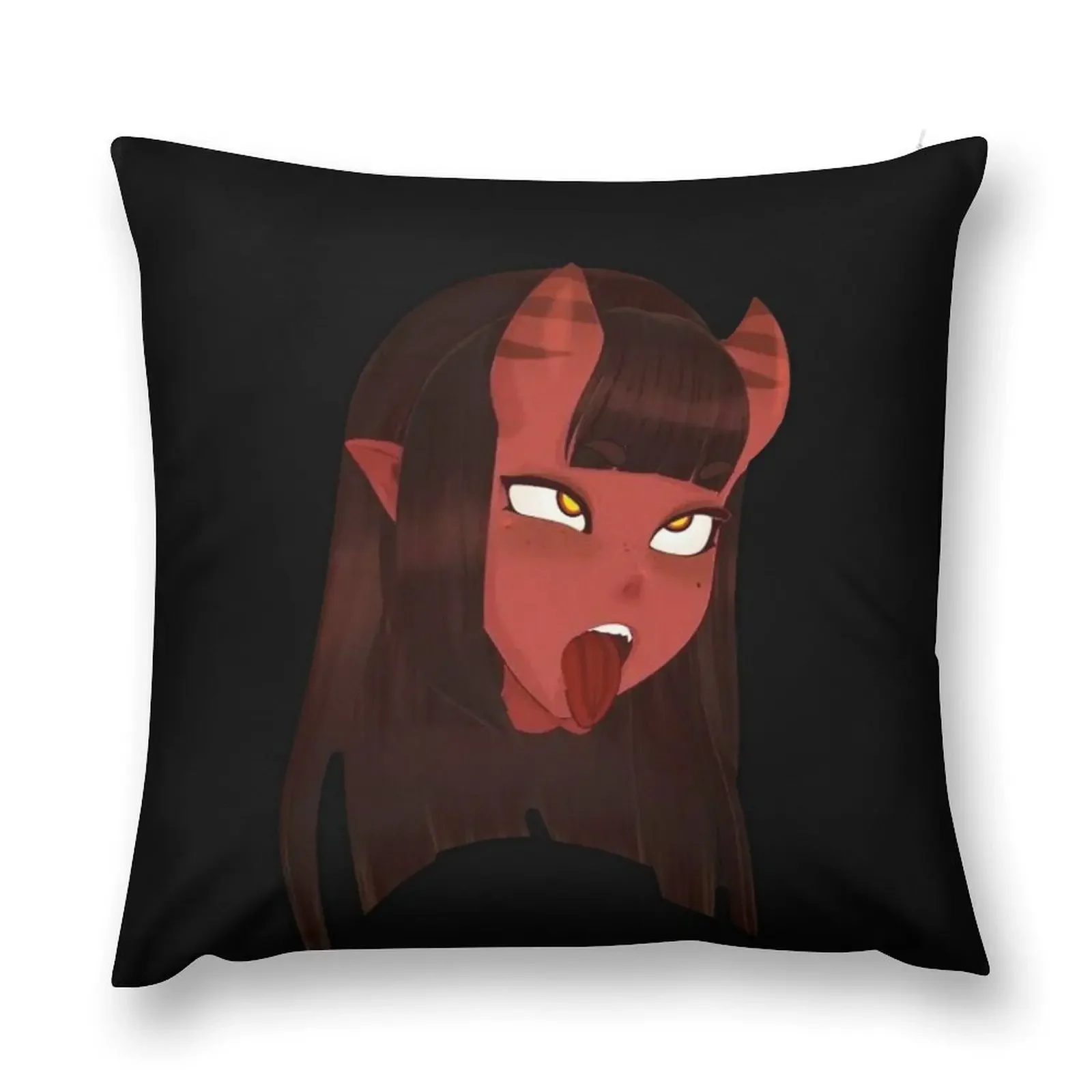 Meru the succubus faces Throw Pillow bed pillows Couch Cushions Sofa Covers For Living Room pillow