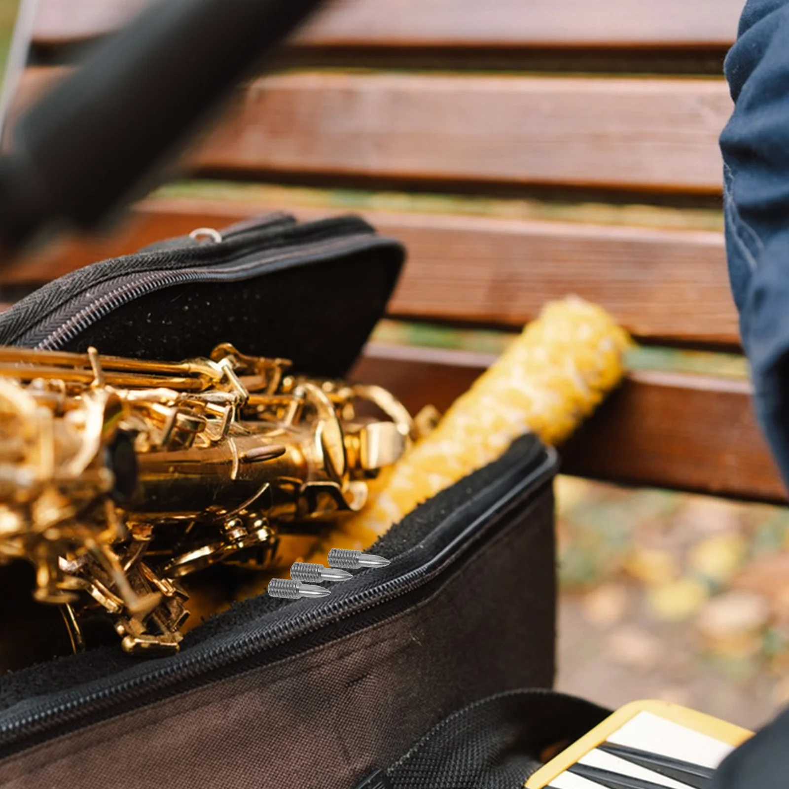 

20Pcs Alto Saxophone Repair Screws Flat-Head 10x3mm Replacement Parts Sax Repair Kit Wind Instrument Maintenance Hardware