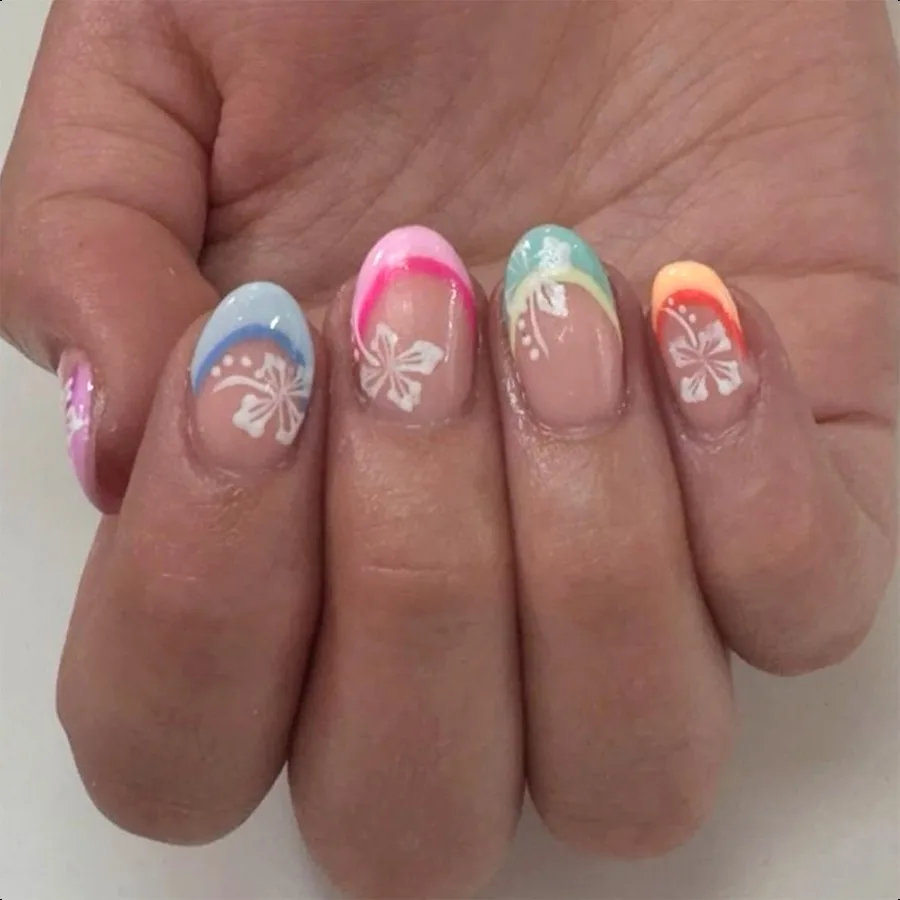 

Pr on Nails Short Oval Glossy Acrylic