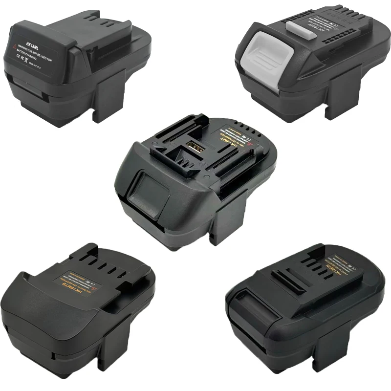 

Battery Adapter for Hikoki/Hitachi 18V Li-ion Battery Converted To for Makita/DL/Milwaukee/EIN/Metabo 18/20V Battery Power Tools
