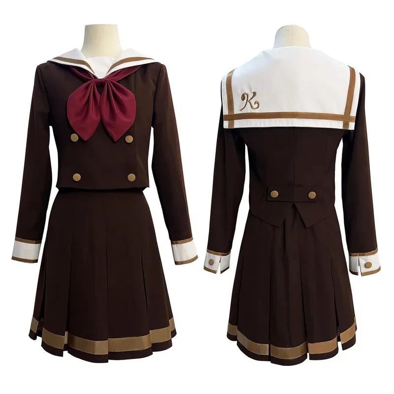 suono-eufonio-anime-okame-kumiko-kato-hazuki-kawashima-costume-cosplay-uniforme-scolastica-jk-gonna-papillon-colore-caffe