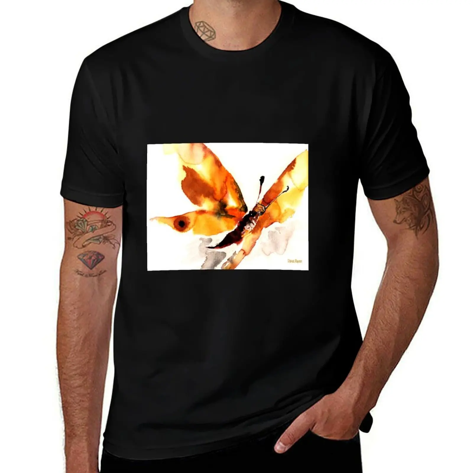 

Butterfly T-Shirt t shirt man plain funny t shirts cotton t shirt for man T-Shirt