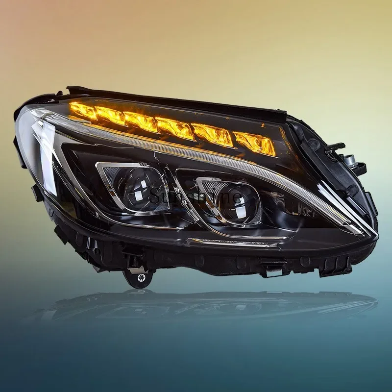 

Dedicated to 15-20 C-class W205 headlight assembly C180 C200C260 modified LED lens headlights