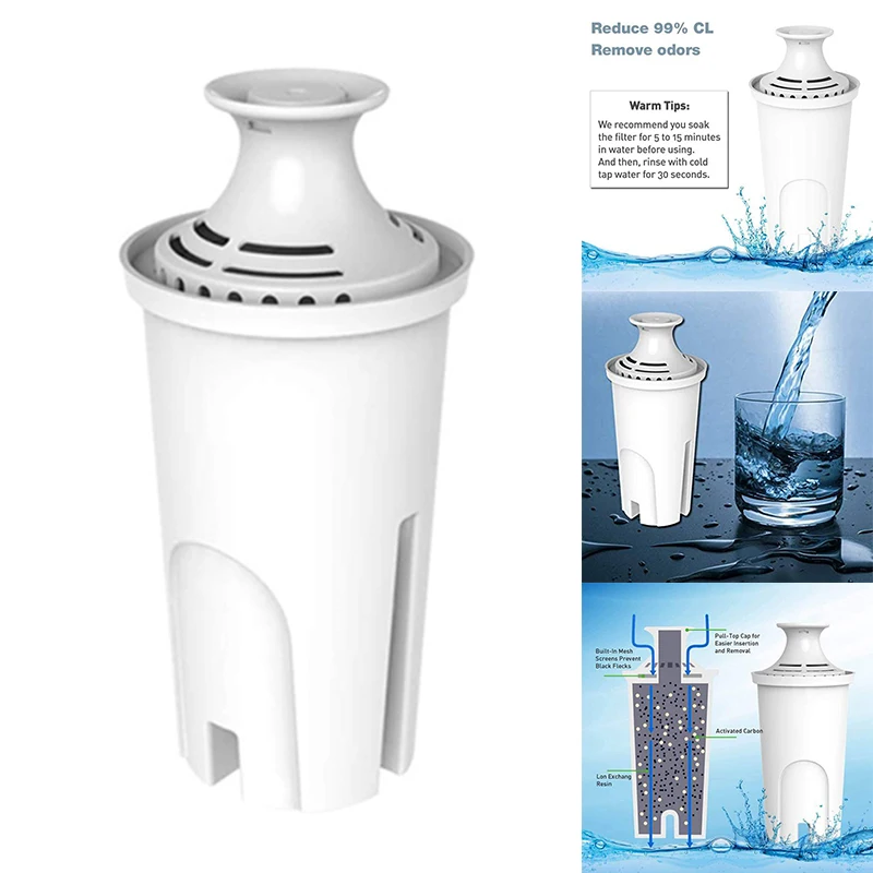 Standard Water Filter Compatible For Brita Pitchers, Dispensers, Premium Pitcher Replacement Filters