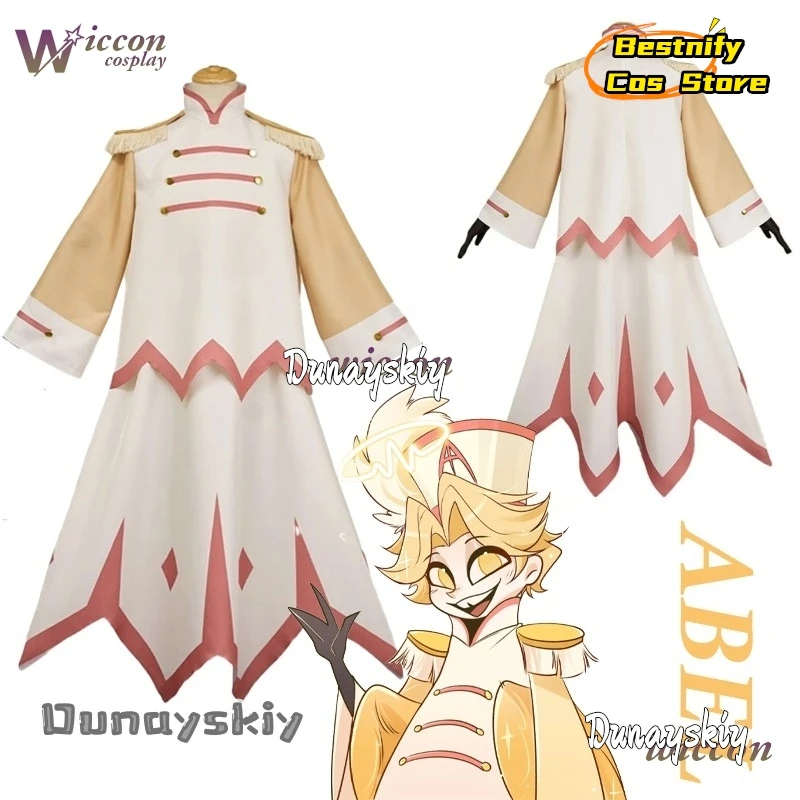 

Bestnify aBc@2025 Новый аниме Hazzbin2 Косплей Отель Адам Второй сын Аше Косплей Костюм Рок Мальчик Женщины Мужчины Хэллоуин Ролевая игра