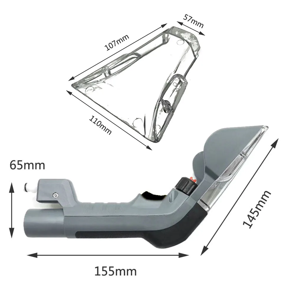 For Karcher-Compatible For Upholstery Nozzle Replacement Fishtail Cover Design For For Karcher 100 200 300 8/1 9/1 10/1