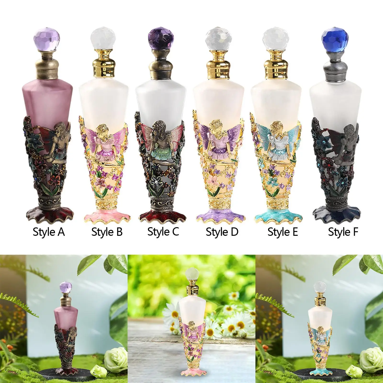 زجاجات عطر زجاجية زجاجة سفر زجاجية فاخرة للنساء والفتيات