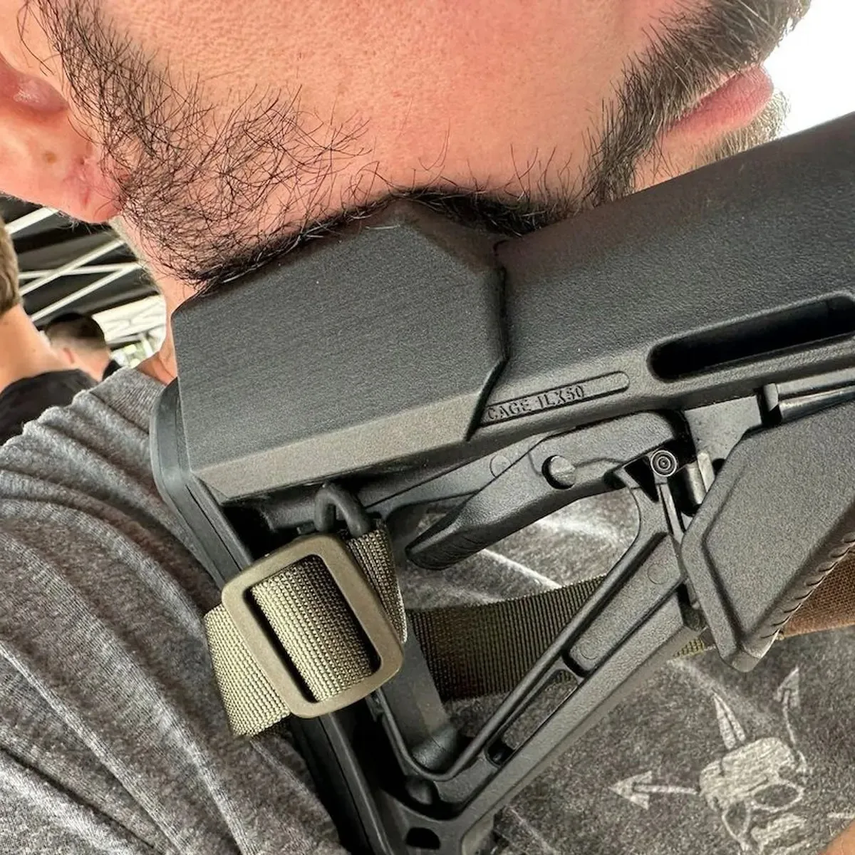 Tactical Style CTR Stock Riser Mount Rear Support Heightening Pad CQB CR-1 Cheek Riser for MOE Airsoft