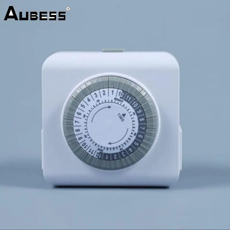 24-hour Cycle Energy-saving Convenient Precise Intelligent Reliable Dual Outlets Mechanical Timer Switch For Home Appliances