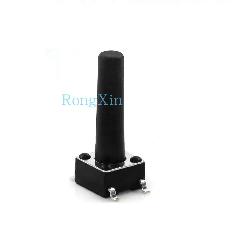 100PCS/ TS-D003 four-pin key switch 6X6X16 thermal pad touch switch inching reset long button